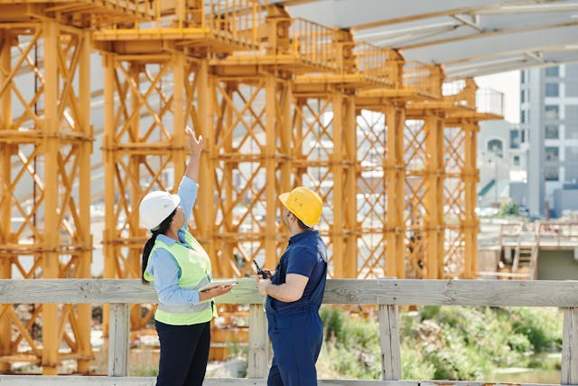 Profesionales en obra